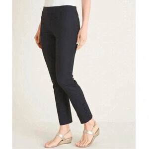 NWT Chico’s So Slimming Brigitte Button Hem Ankle Pants